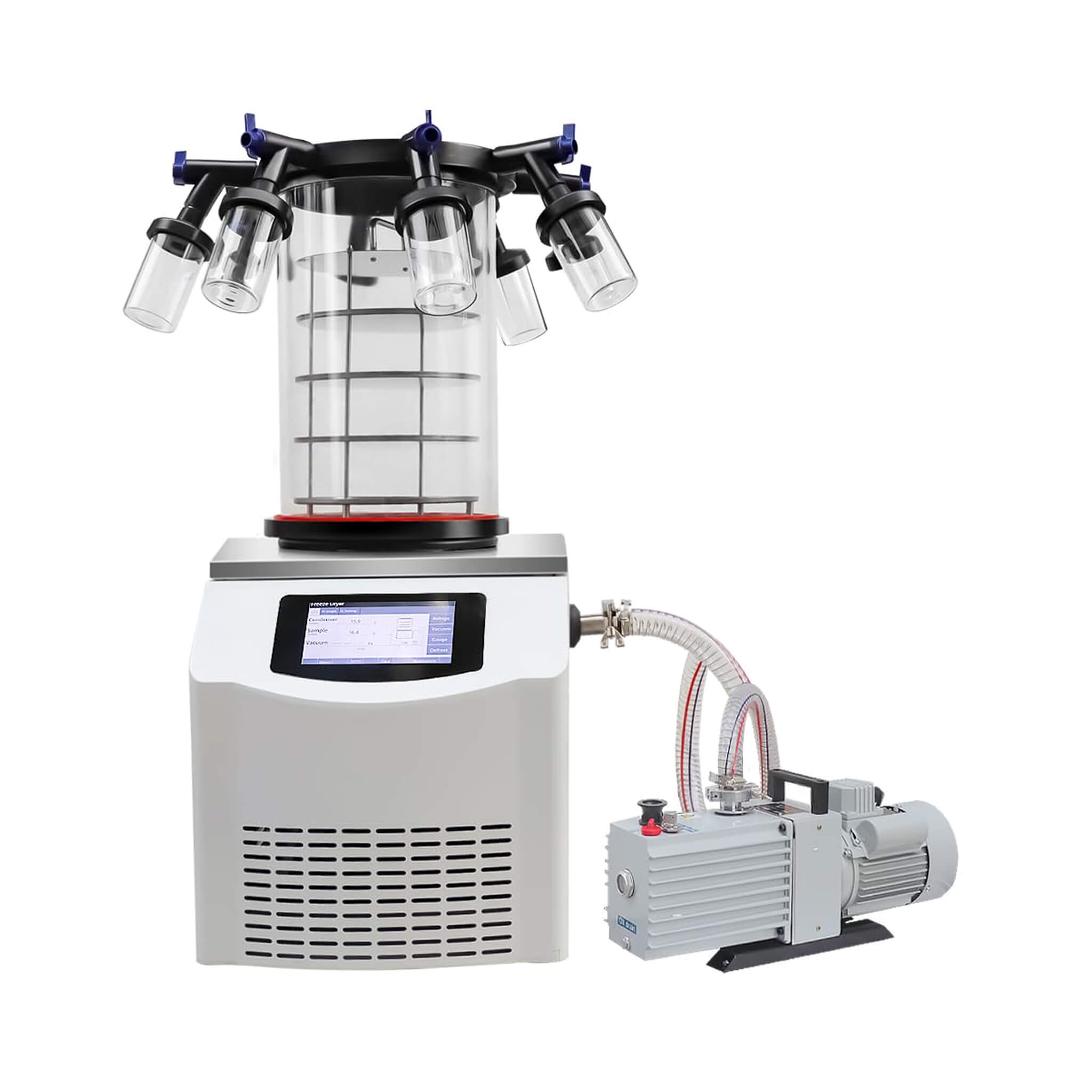 Commercial -60°C Laboratory Vacuum Freeze Dryer With Pre Cooling (SAK74152) – SAKSBY WHOLESALE