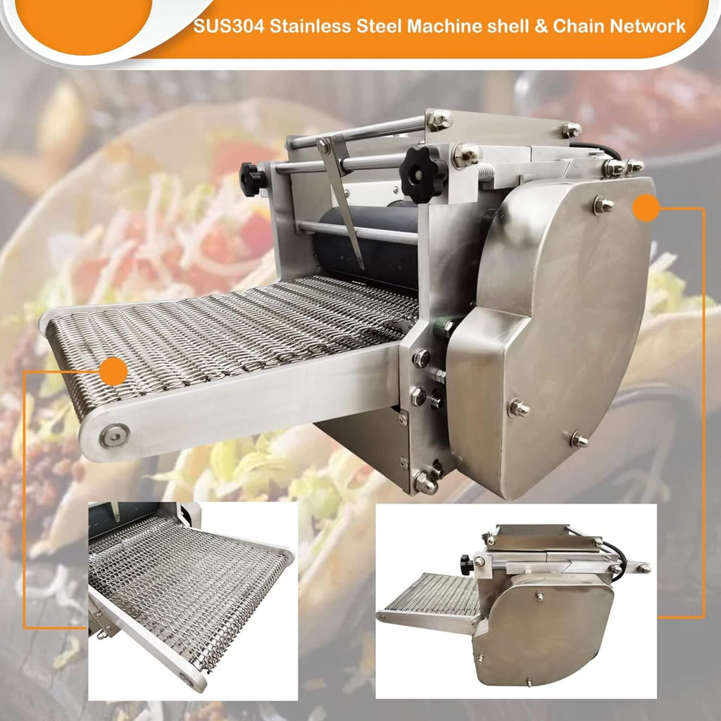 Heavy-Duty Commercial Automatic Corn Tortilla Making Machine (SAK60513) – SAKSBY WHOLESALE, view 6