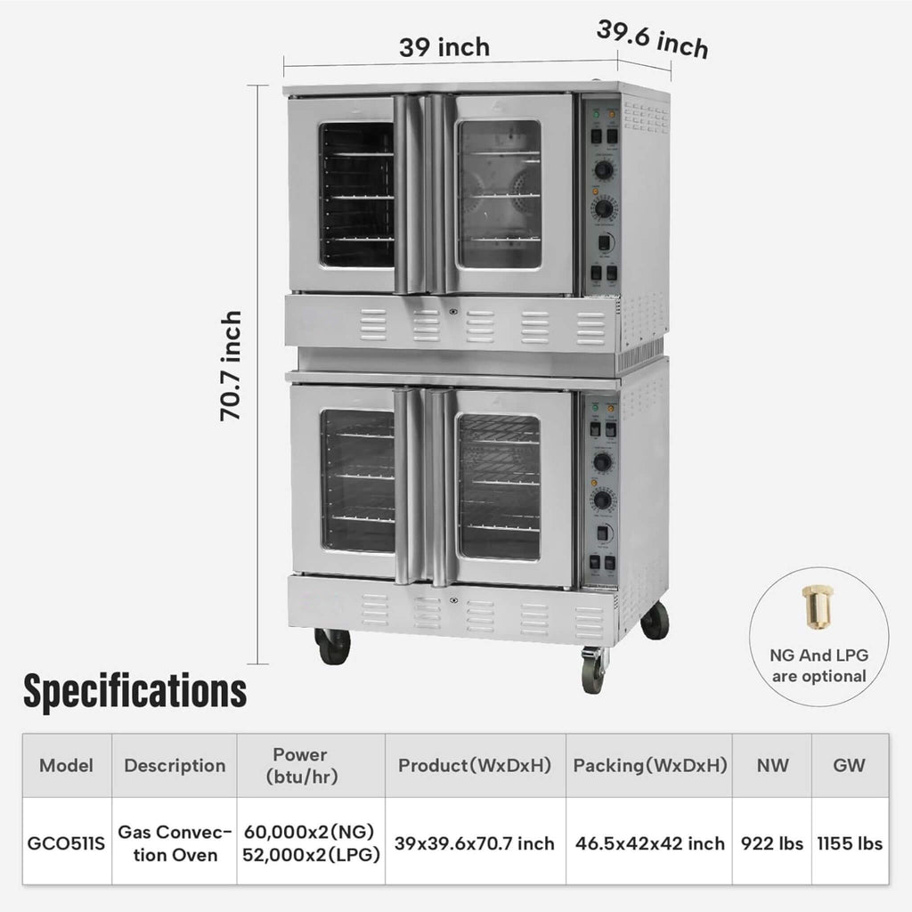 Commercial Double-Stack 160K BTU 2-Burner Stainless Steel Gas Stock Pot Range (SAK18763) – SAKSBY WHOLESALE, view 7