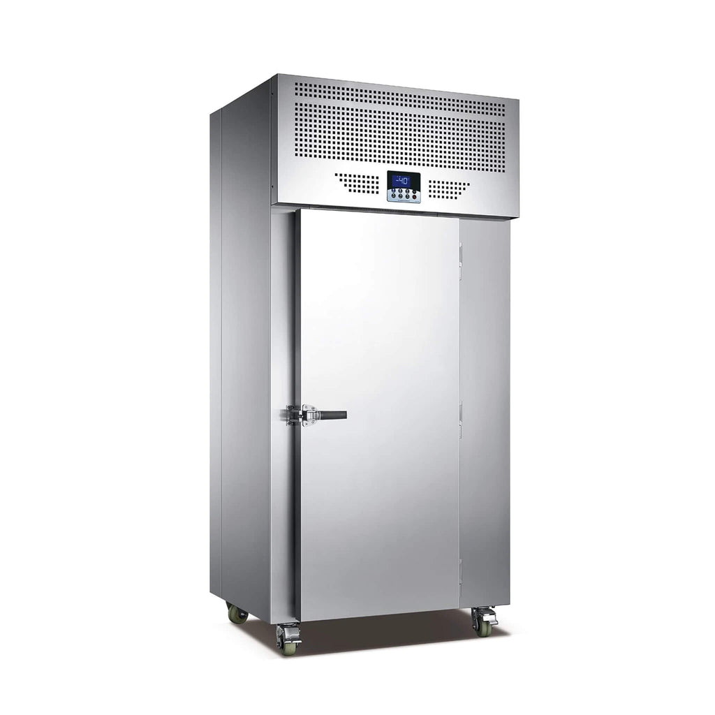 Commercial Heavy-Duty 15-Tray Blast Chiller Freezer Cabinet With Trolley Cart (SAK57249) – SAKSBY WHOLESALE, view 3