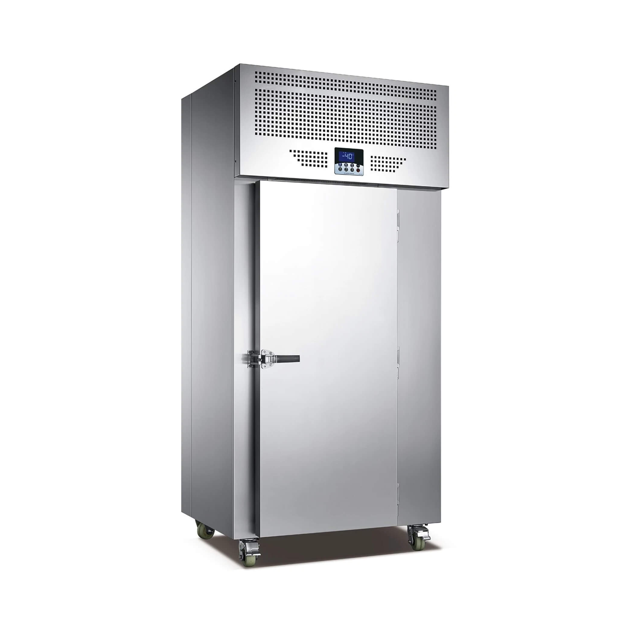 Commercial Heavy-Duty 15-Tray Blast Chiller Freezer Cabinet With Trolley Cart (SAK57249) – SAKSBY WHOLESALE, view 3