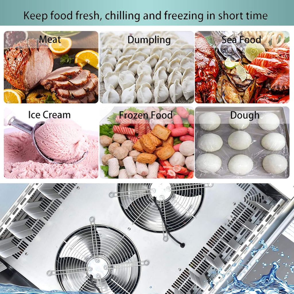 Commercial Heavy-Duty Extra-Low Temperature Blast Chiller Freezer (SAK46083) – SAKSBY WHOLESALE, view 2