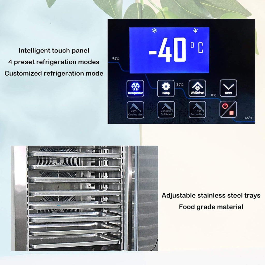 Commercial Heavy-Duty Extra-Low Temperature Blast Chiller Freezer (SAK46083) – SAKSBY WHOLESALE, view 6
