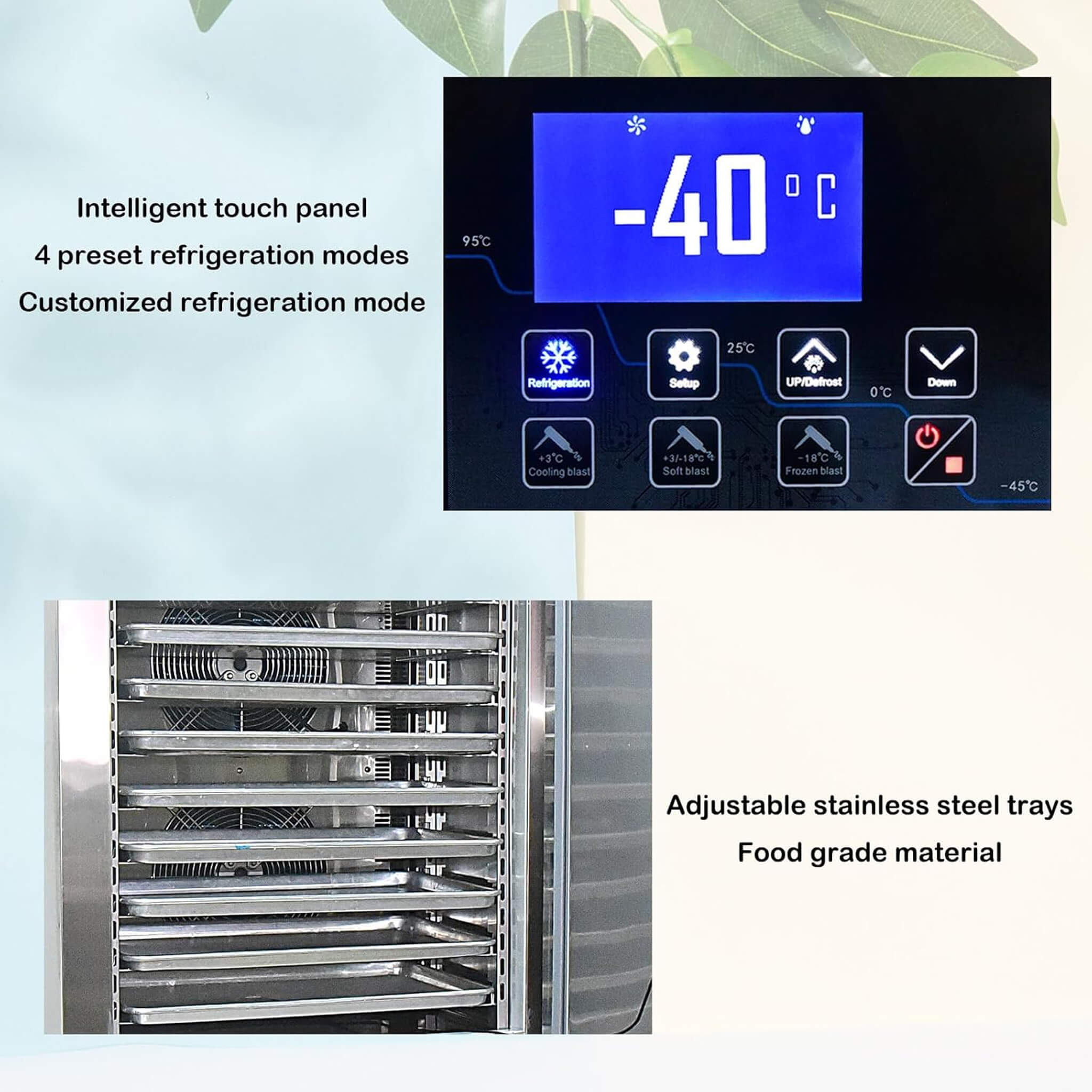 Commercial Heavy-Duty Extra-Low Temperature Blast Chiller Freezer (SAK46083) – SAKSBY WHOLESALE, view 6