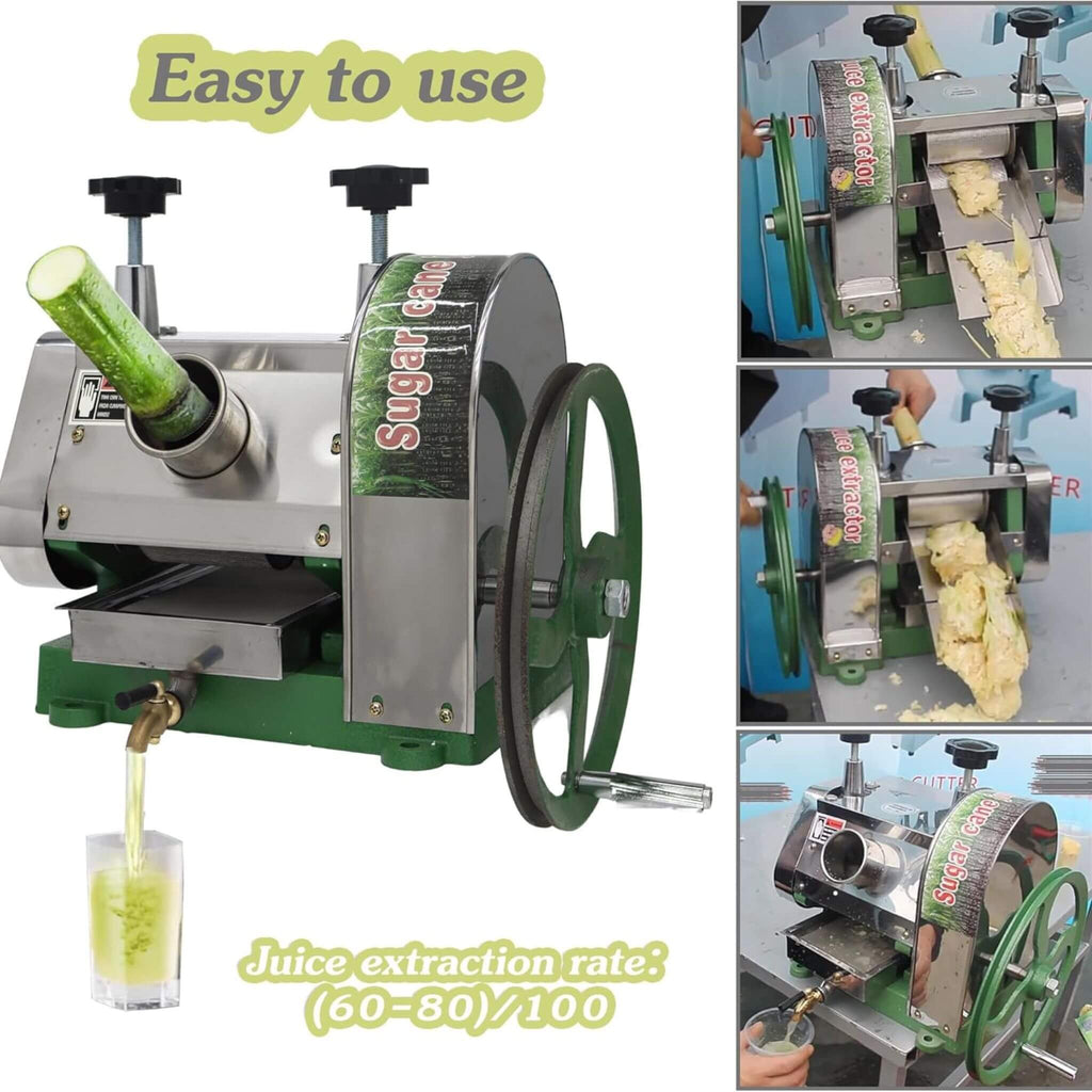 Heavy-Duty Commercial Manual Stainless Steel Sugar Cane Juicer (SAK81426) – SAKSBY WHOLESALE, view 5