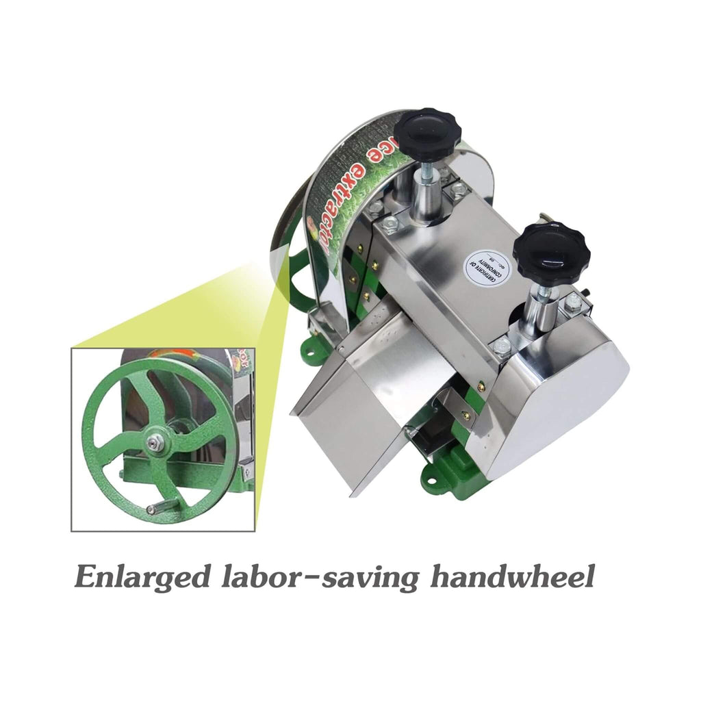 Heavy-Duty Commercial Manual Stainless Steel Sugar Cane Juicer (SAK81426) – SAKSBY WHOLESALE, view 6