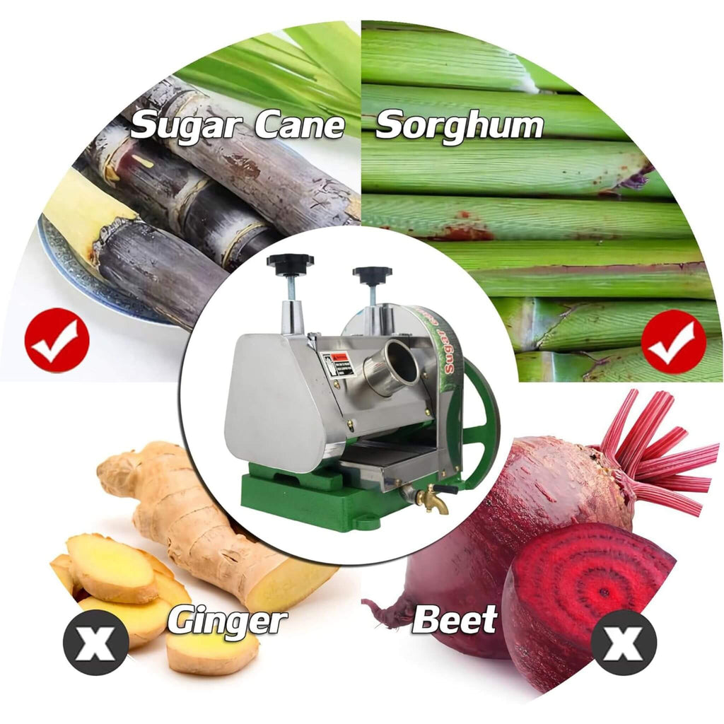 Heavy-Duty Commercial Manual Stainless Steel Sugar Cane Juicer (SAK81426) – SAKSBY WHOLESALE, view 7