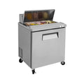 Commercial Refrigerator Sandwich & Salad Prep Table With Butcher Block Cutting Board (SAK31598) – SAKSBY WHOLESALE, view 3