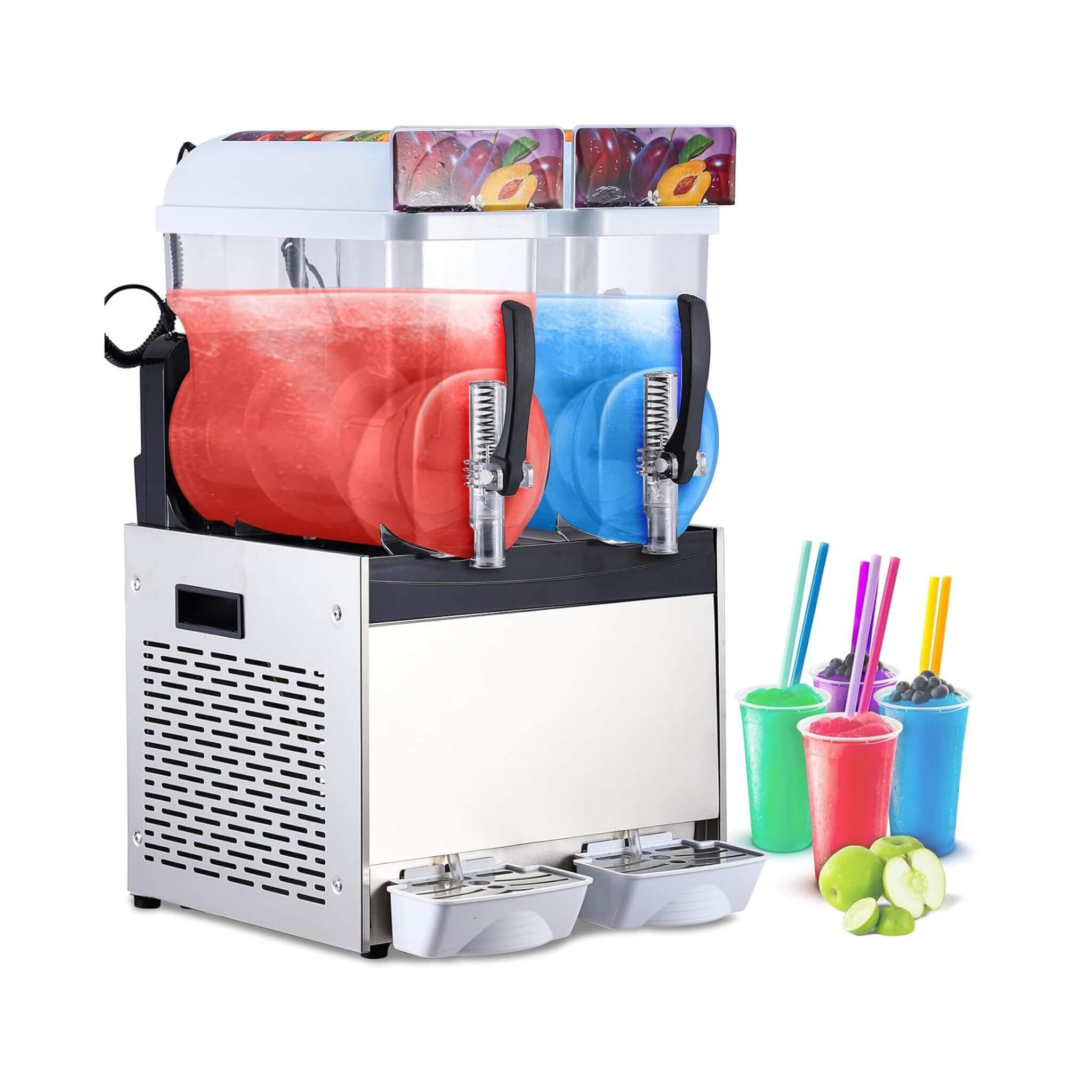 24L Commercial Stainless Steel Frozen Slush Machine With Auto Clean (SAK68047) – SAKSBY WHOLESALE, view 9