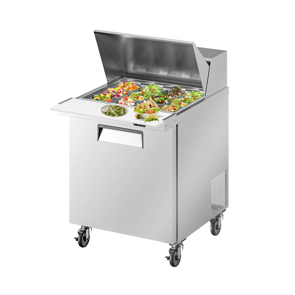 Commercial Stainless Steel Sandwich Prep Table Refrigerator (SAK19586) – SAKSBY WHOLESALE, view 8