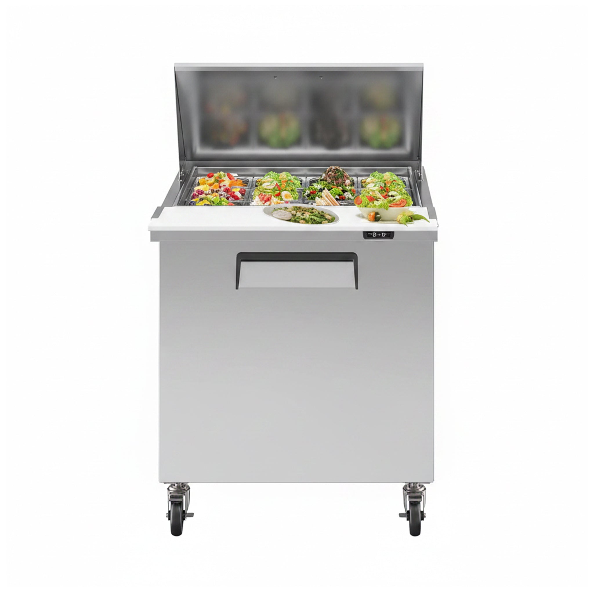 Commercial Stainless Steel Sandwich Prep Table Refrigerator (SAK19586) – SAKSBY WHOLESALE