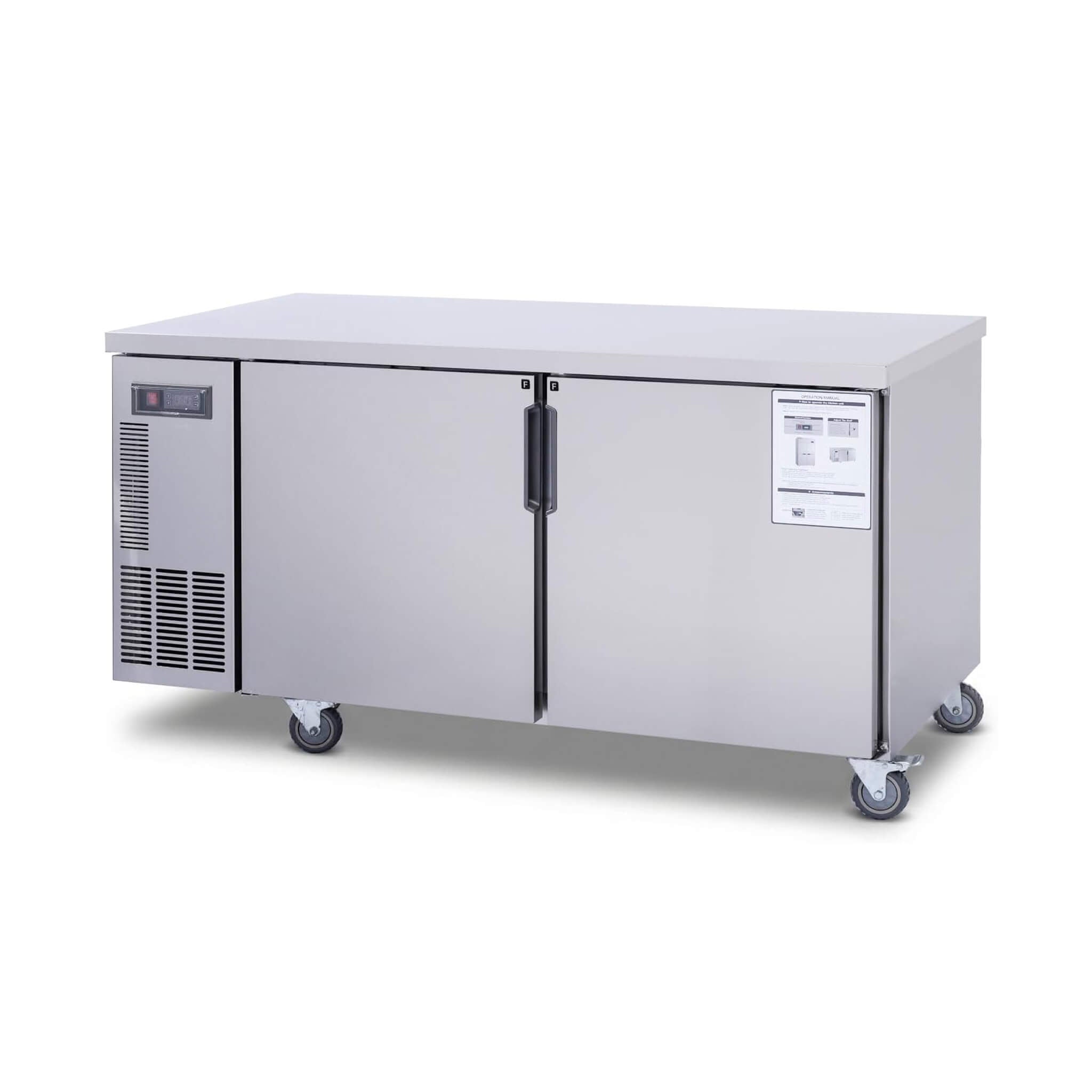 Heavy-Duty Commercial Stainless Steel Undercounter Worktop Freezer (SAK47218) – SAKSBY WHOLESALE, view 12