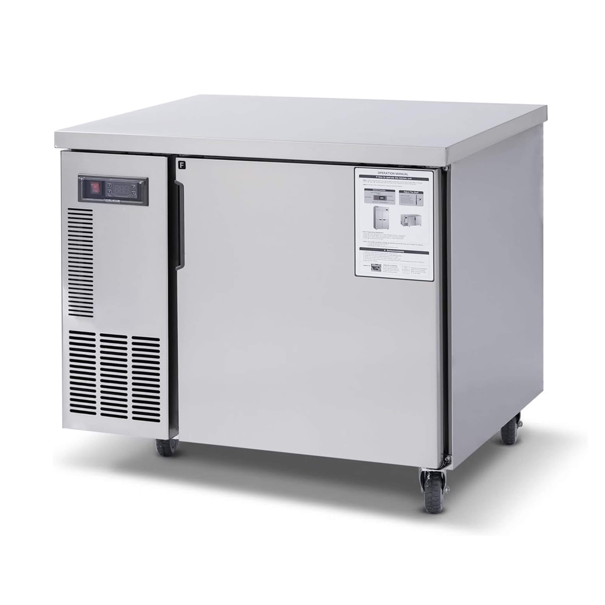 Heavy-Duty Commercial Stainless Steel Undercounter Worktop Freezer (SAK47218) – SAKSBY WHOLESALE, view 10