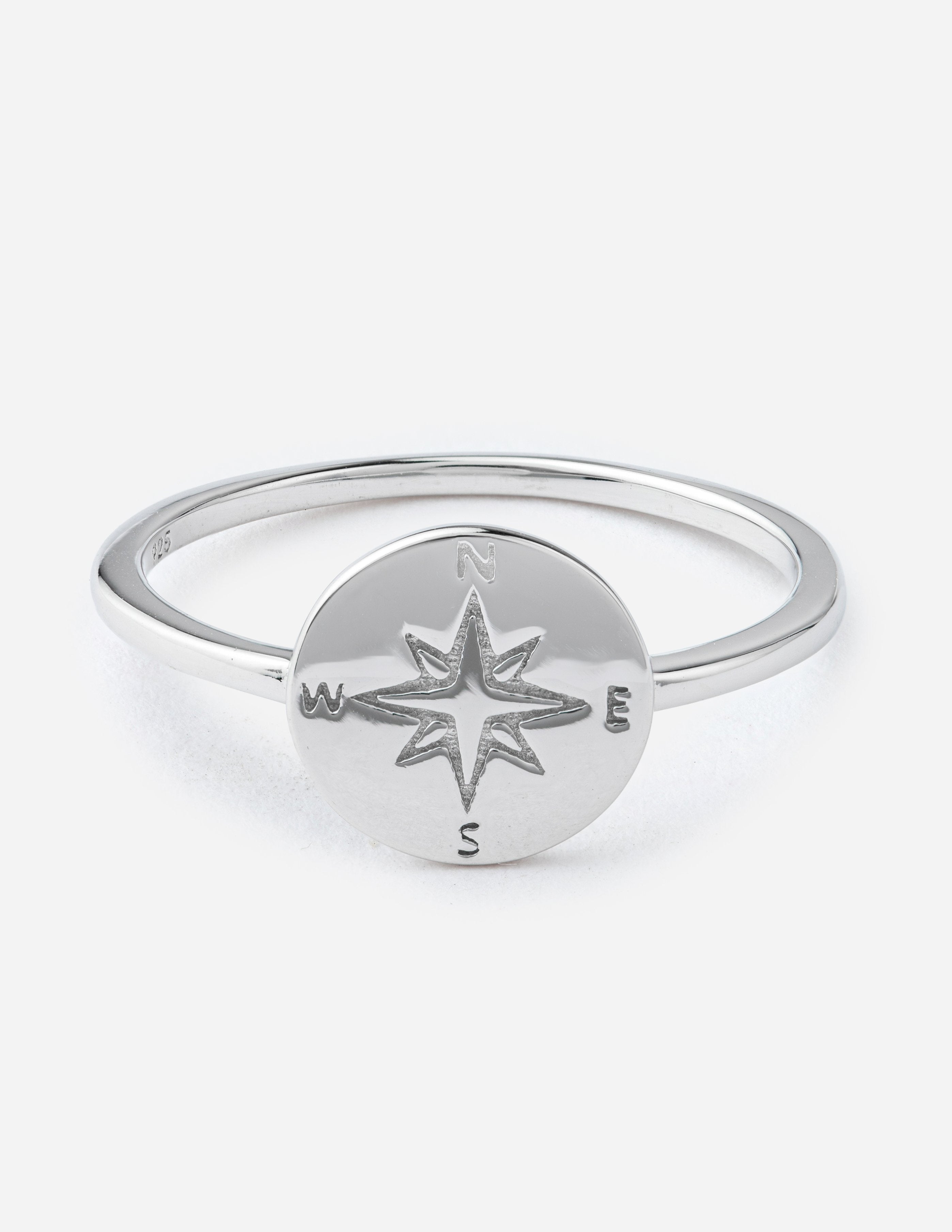 Elevated Faith Compass Ring — main product shot