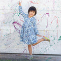 Princess Awesome & Boy Wonder "Star Stories" Constellations Long Sleeve Dress with Patch Pockets — main product shot