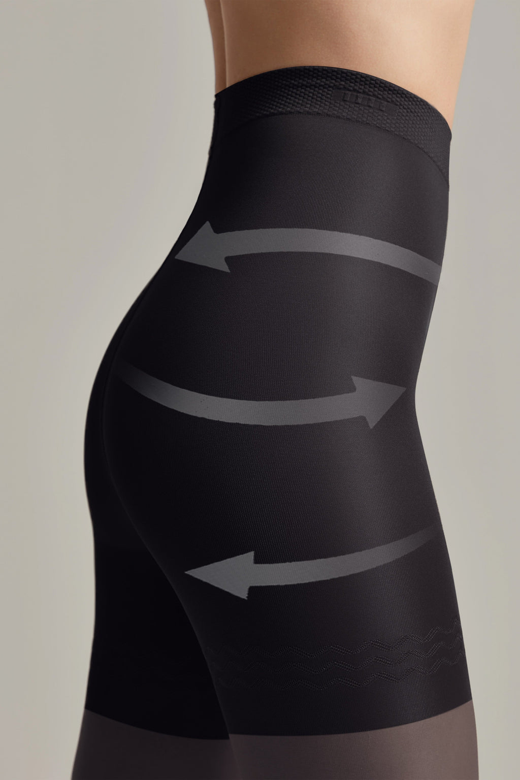 TheRanok.com Tights Conte Control 40 Den - Ultra Slimming — detail close-up