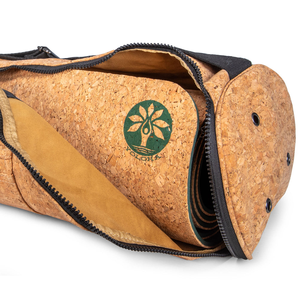 Cork Yoga Mat Carrier – Yoloha Yoga, view 2