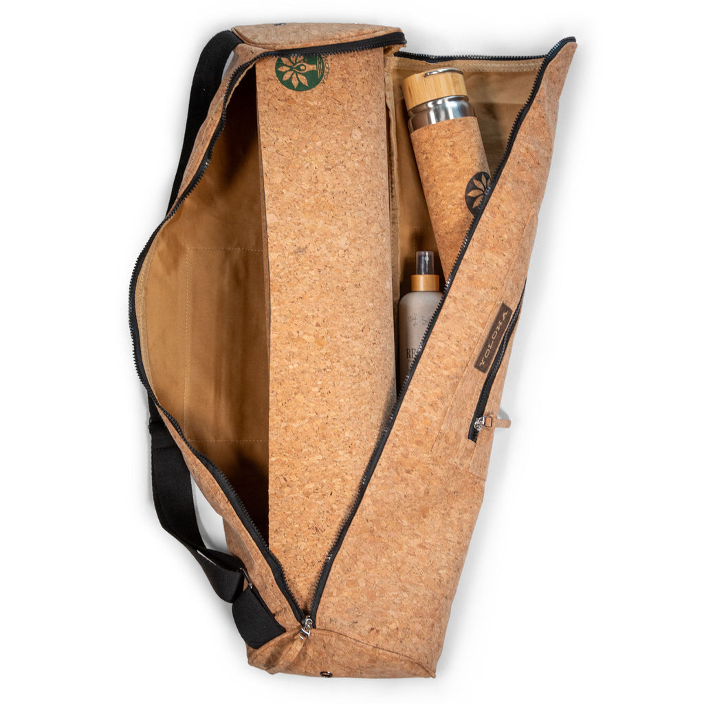 Cork Yoga Mat Carrier – Yoloha Yoga, view 3
