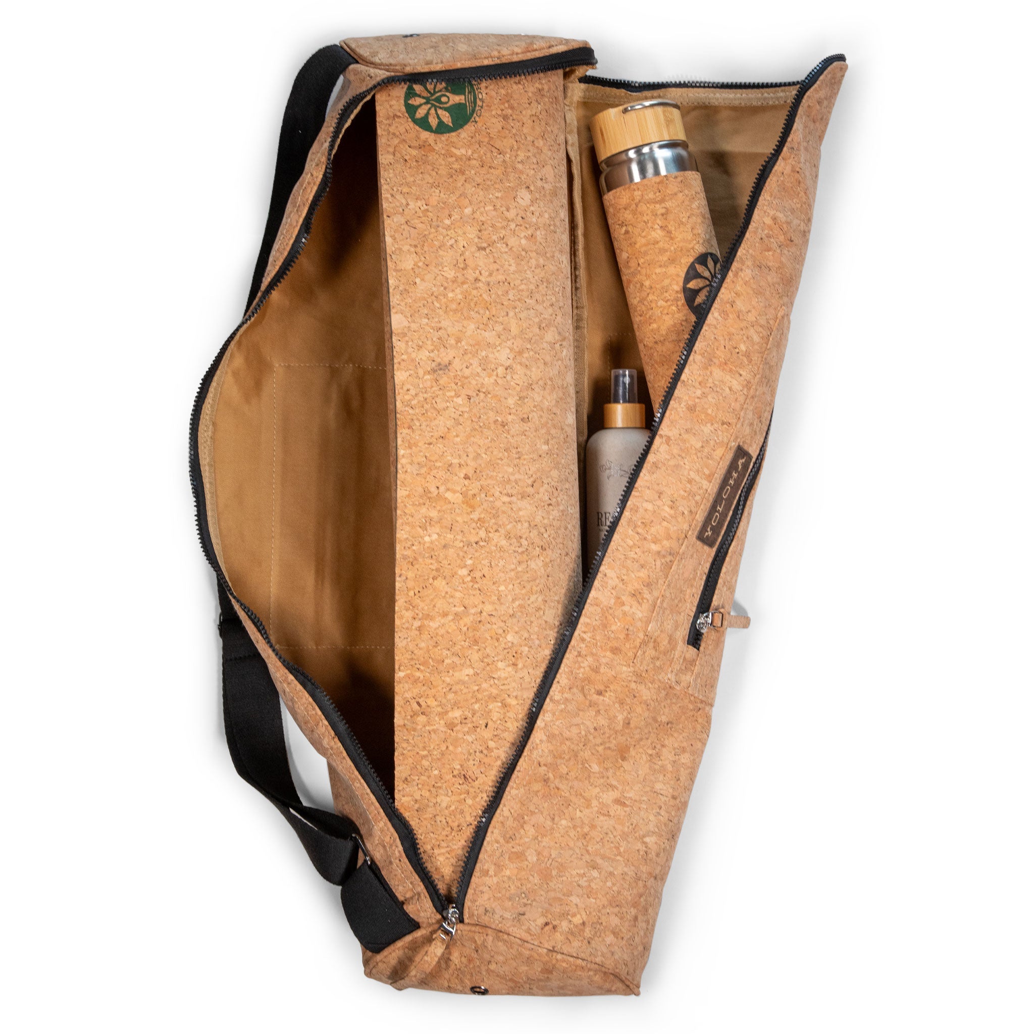 Cork Yoga Mat Carrier – Yoloha Yoga, view 3