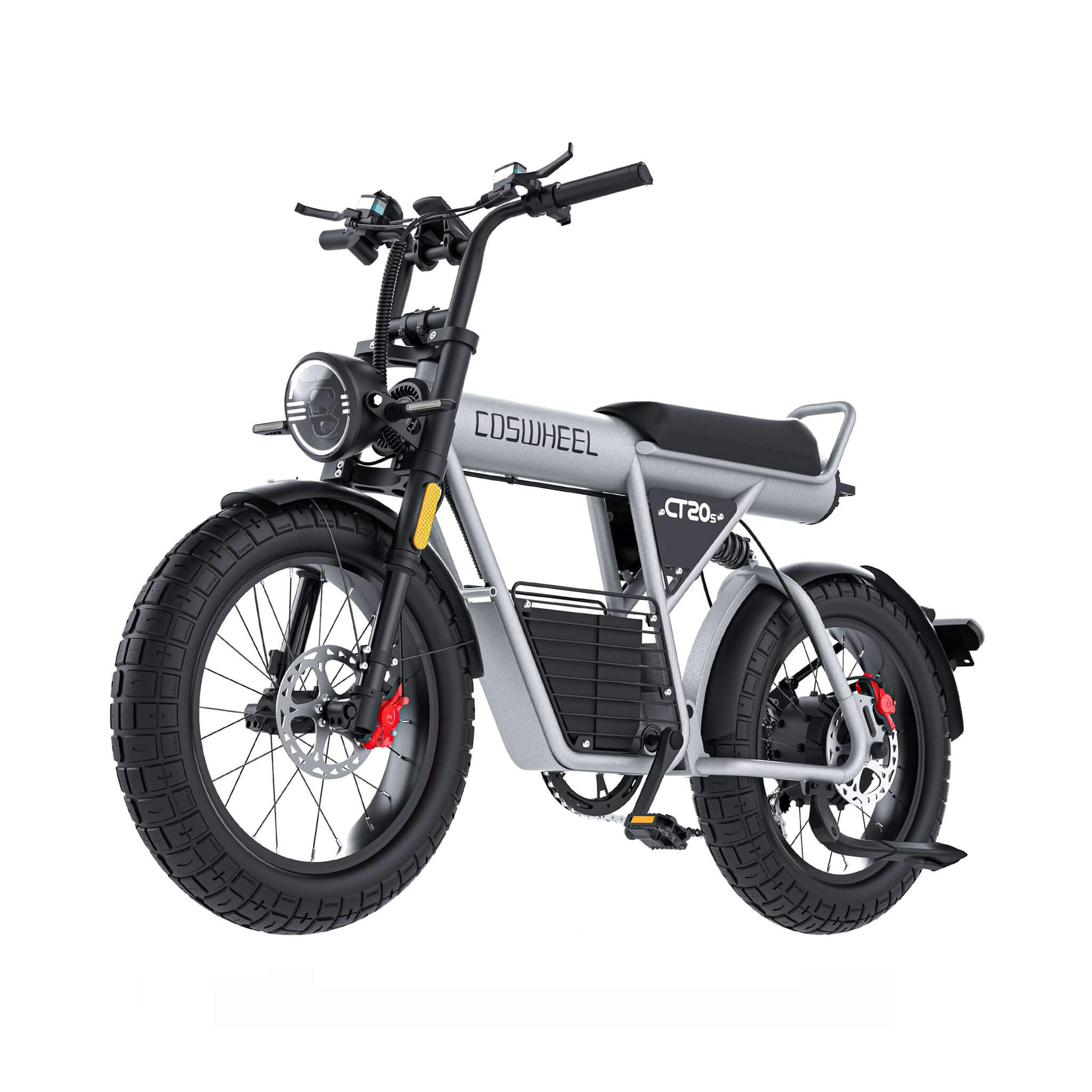 Coswheel CT20S 60V35AH 2000W 7-Speed Full-Suspension Electric Bike (SAK87104) – SAKSBY WHOLESALE, view 3
