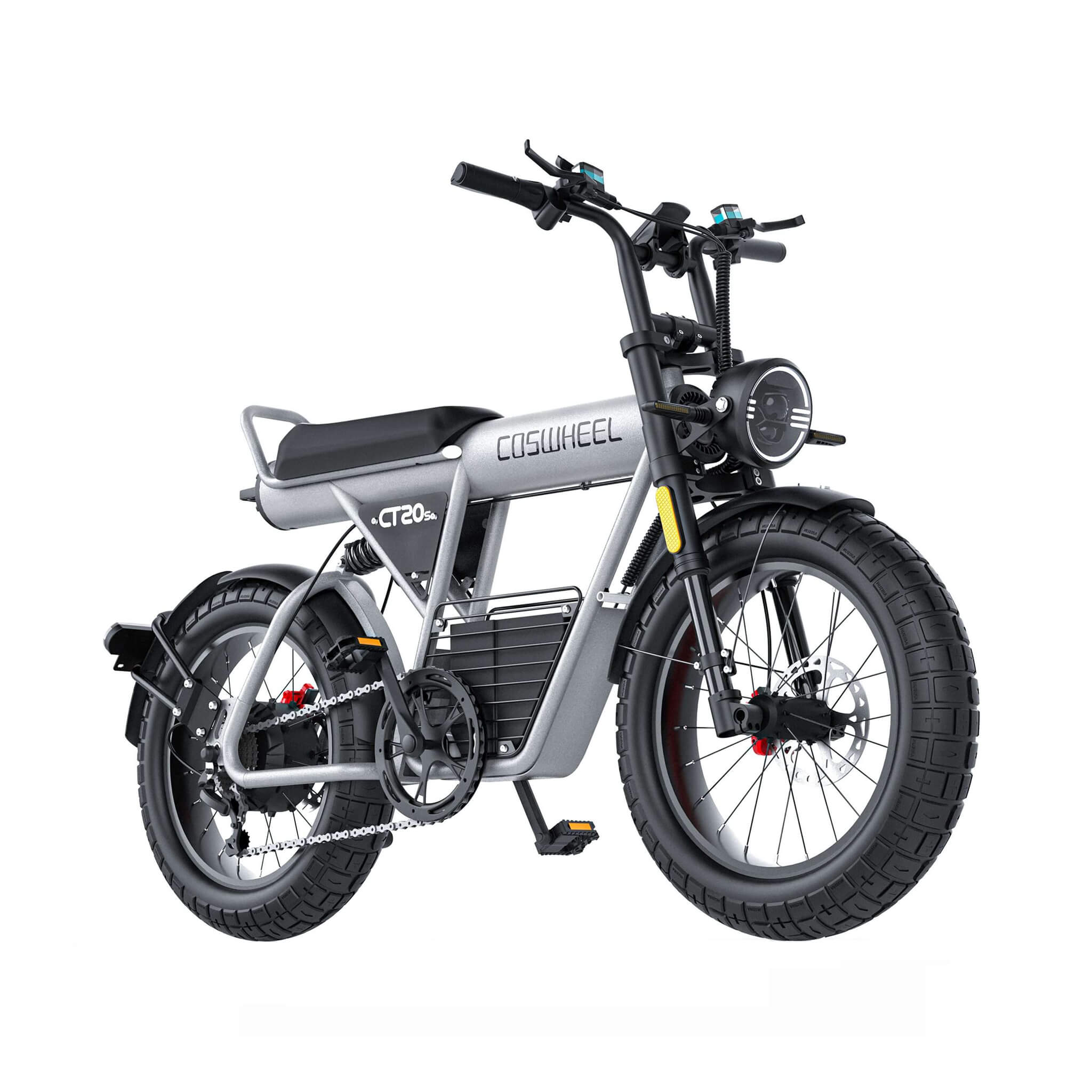 Coswheel CT20S 60V35AH 2000W 7-Speed Full-Suspension Electric Bike (SAK87104) – SAKSBY WHOLESALE, view 5