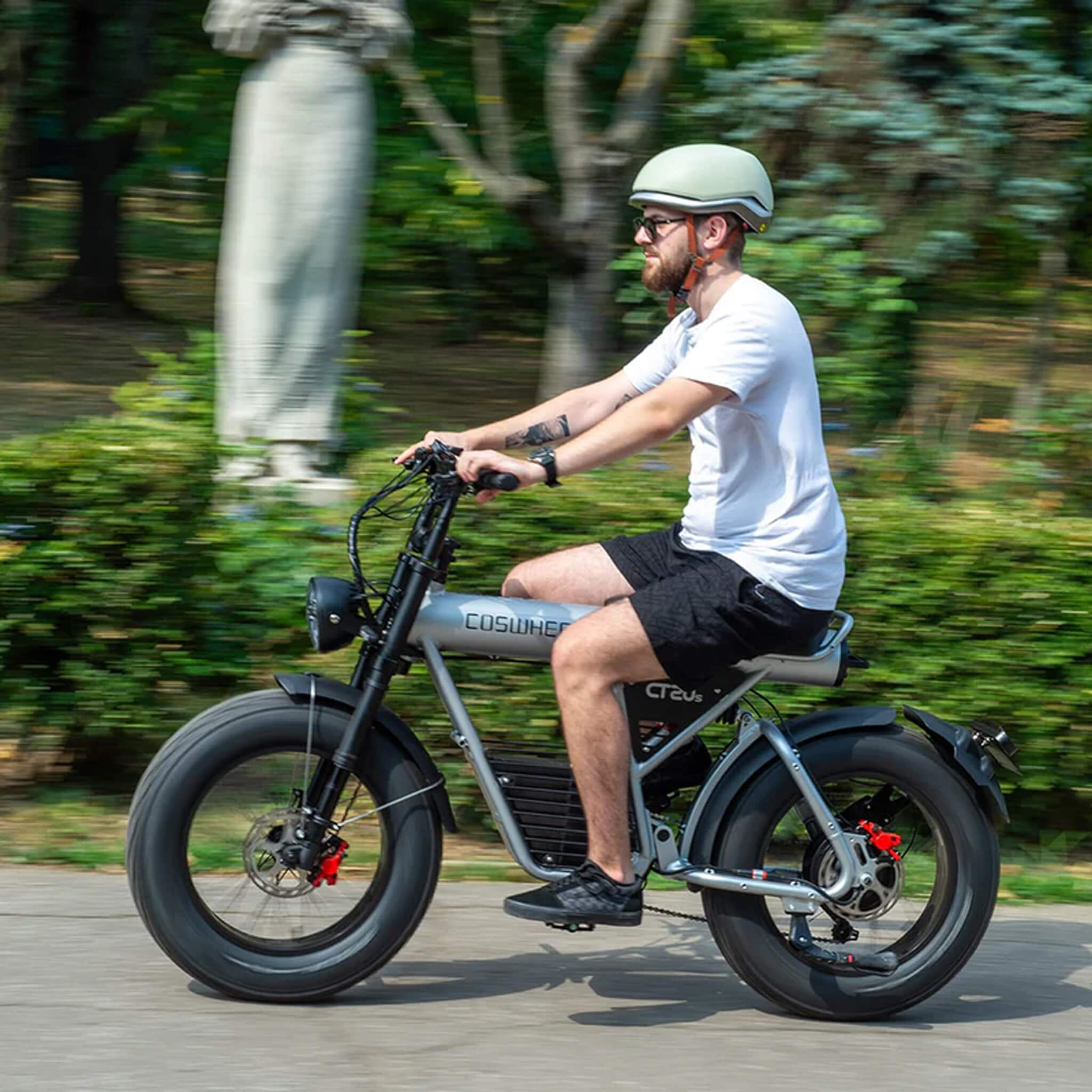 Coswheel CT20S 60V35AH 2000W 7-Speed Full-Suspension Electric Bike (SAK87104) – SAKSBY WHOLESALE, view 16