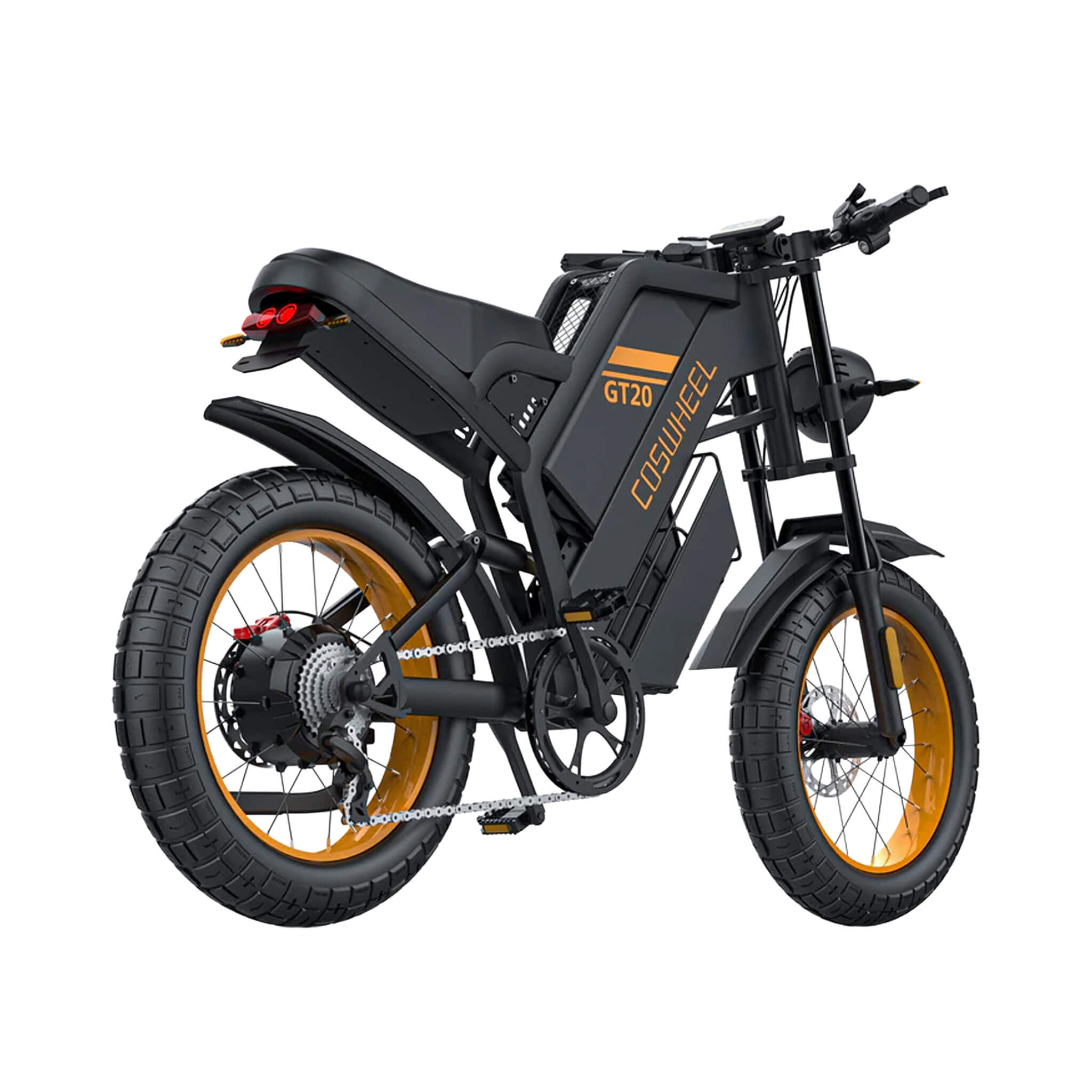 Coswheel GT20 48V/25AH 1500W Full-Suspension Fat Tire Electric Bike (SAK64092) – SAKSBY WHOLESALE, view 6