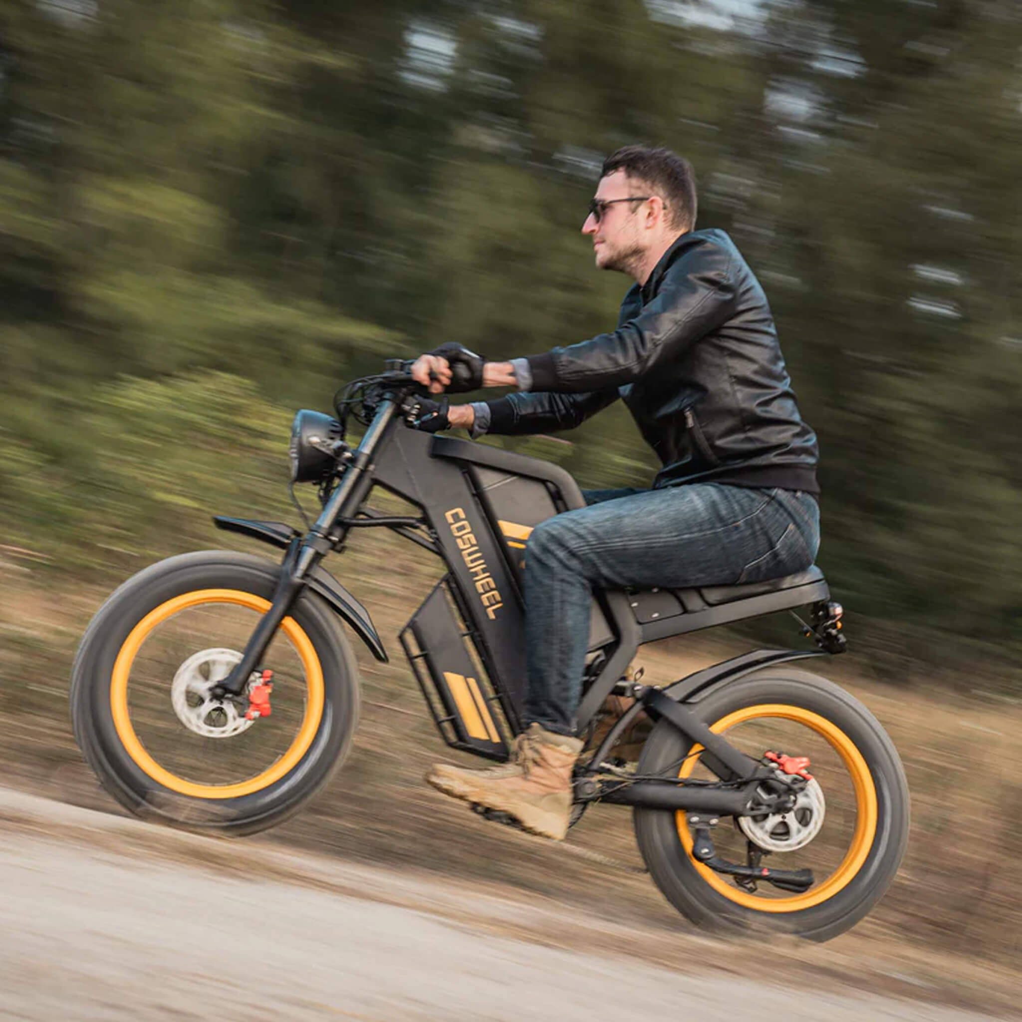Coswheel GT20 48V/25AH 1500W Full-Suspension Fat Tire Electric Bike (SAK64092) – SAKSBY WHOLESALE, view 16