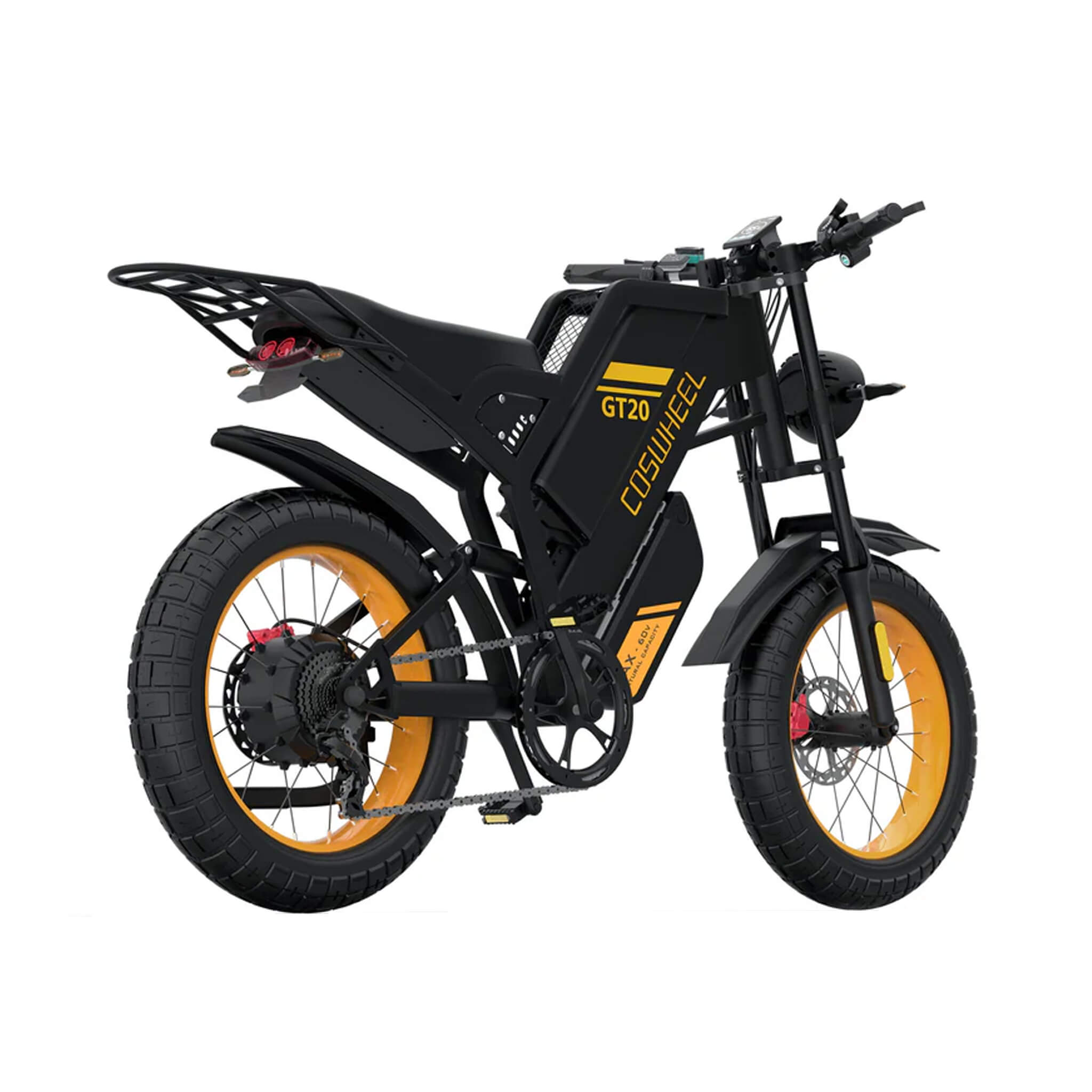 Coswheel GT20 Max 60V/40AH 2000W Dual-Battery Fat Tire Electric Bike (SAK30971) – SAKSBY WHOLESALE, view 5