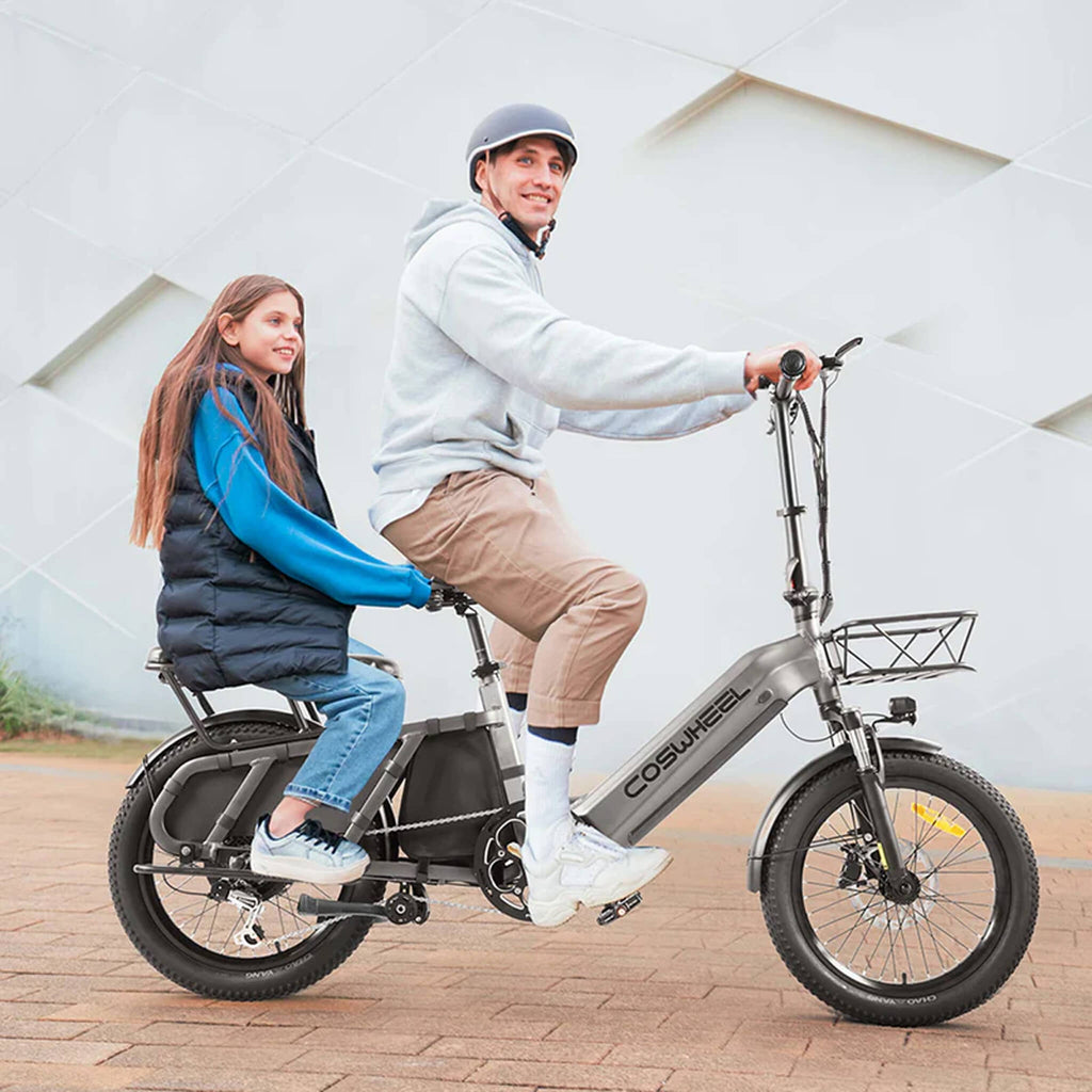 Coswheel HQ20 48V/20AH 1300W Electric All-Terrain Cargo Bike (SAK41597) – SAKSBY WHOLESALE, view 17