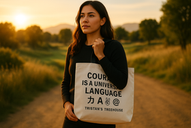 Courage is a Universal Language – Tote Bag - ULP Collection
