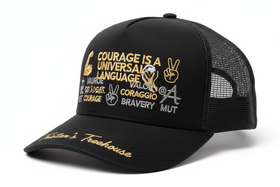 Courage is a Universal Language – Trucker Hat - ULP Collection