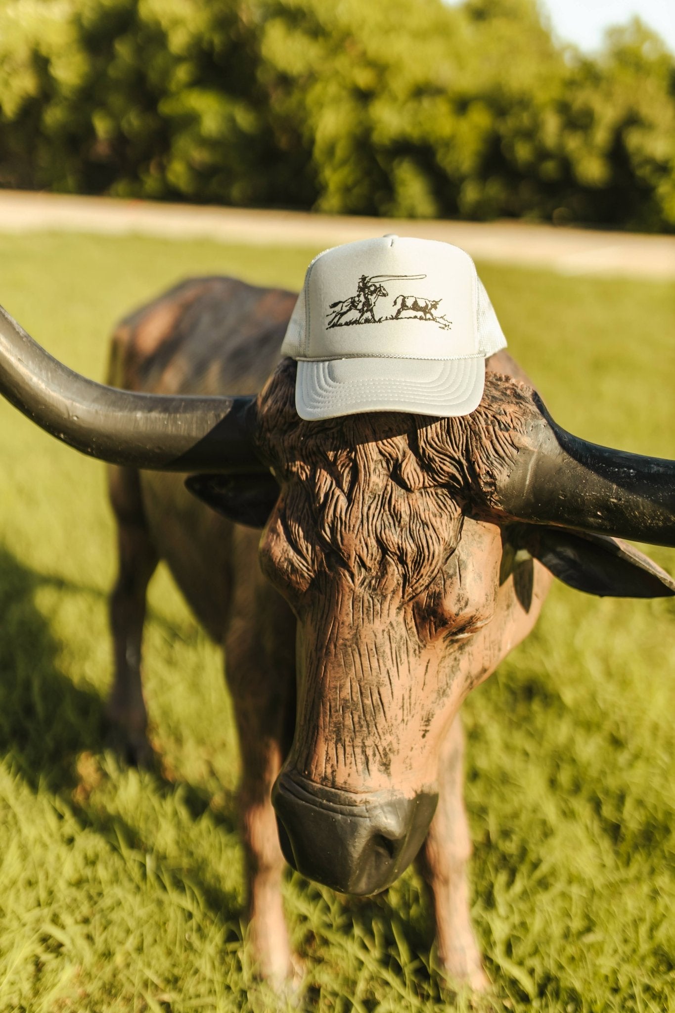 Wild Junkie Cowboy Roper Trucker Hat — main product shot