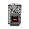 Cozy Heat O Floor Mount Wood-Burning Sauna Stove With Sauna Stones [COZY O] (SAK19475) – SAKSBY WHOLESALE