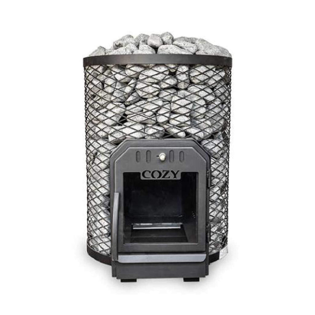 Cozy Heat O Floor Mount Wood-Burning Sauna Stove With Sauna Stones [COZY O] (SAK19475) – SAKSBY WHOLESALE, view 4