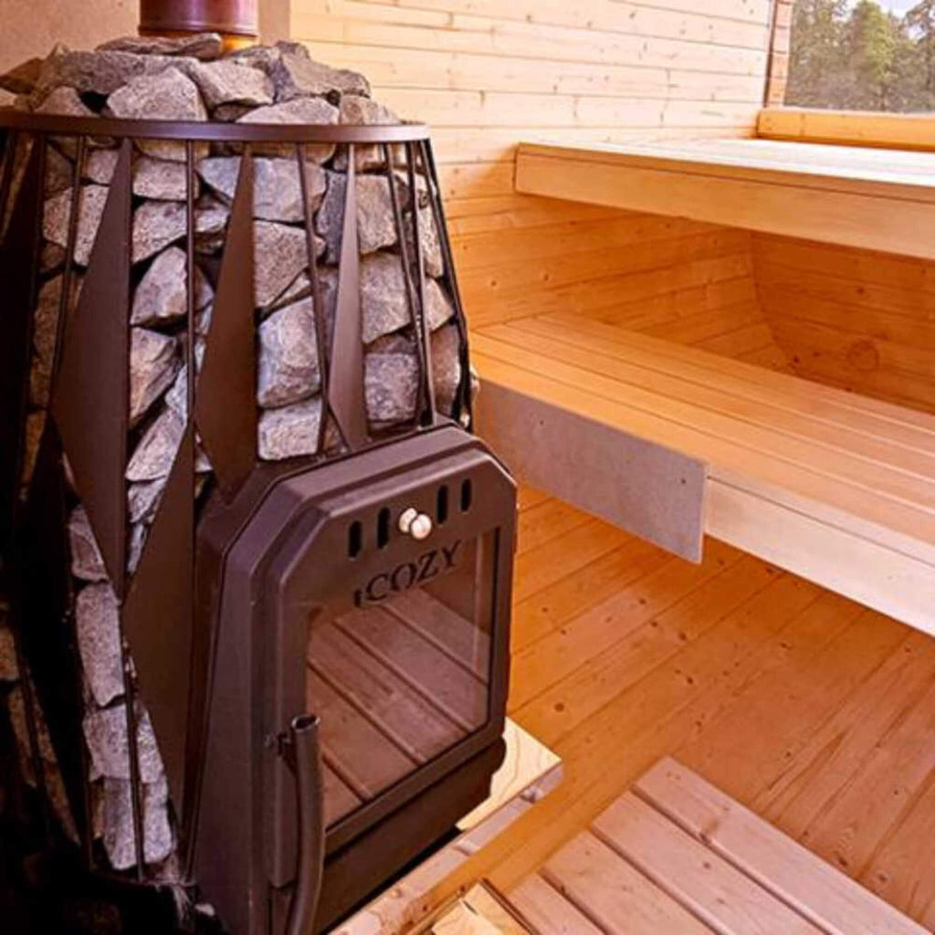 Cozy Heat OG Wood-Burning Sauna Stove With Sauna Stones [COZY OG] (SAK37298) – SAKSBY WHOLESALE, view 6