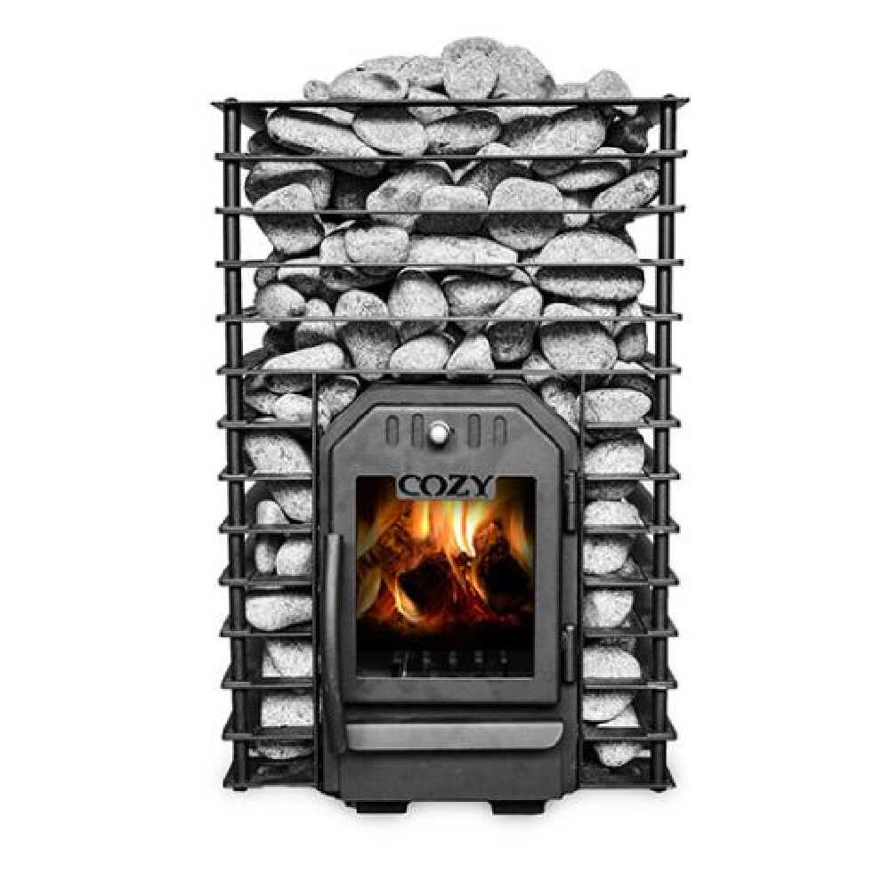 Cozy Heat Quattro Wood-Fired Sauna Stove With Sauna Stones [COZY QUATTRO] (SAK23947) – SAKSBY WHOLESALE, view 7