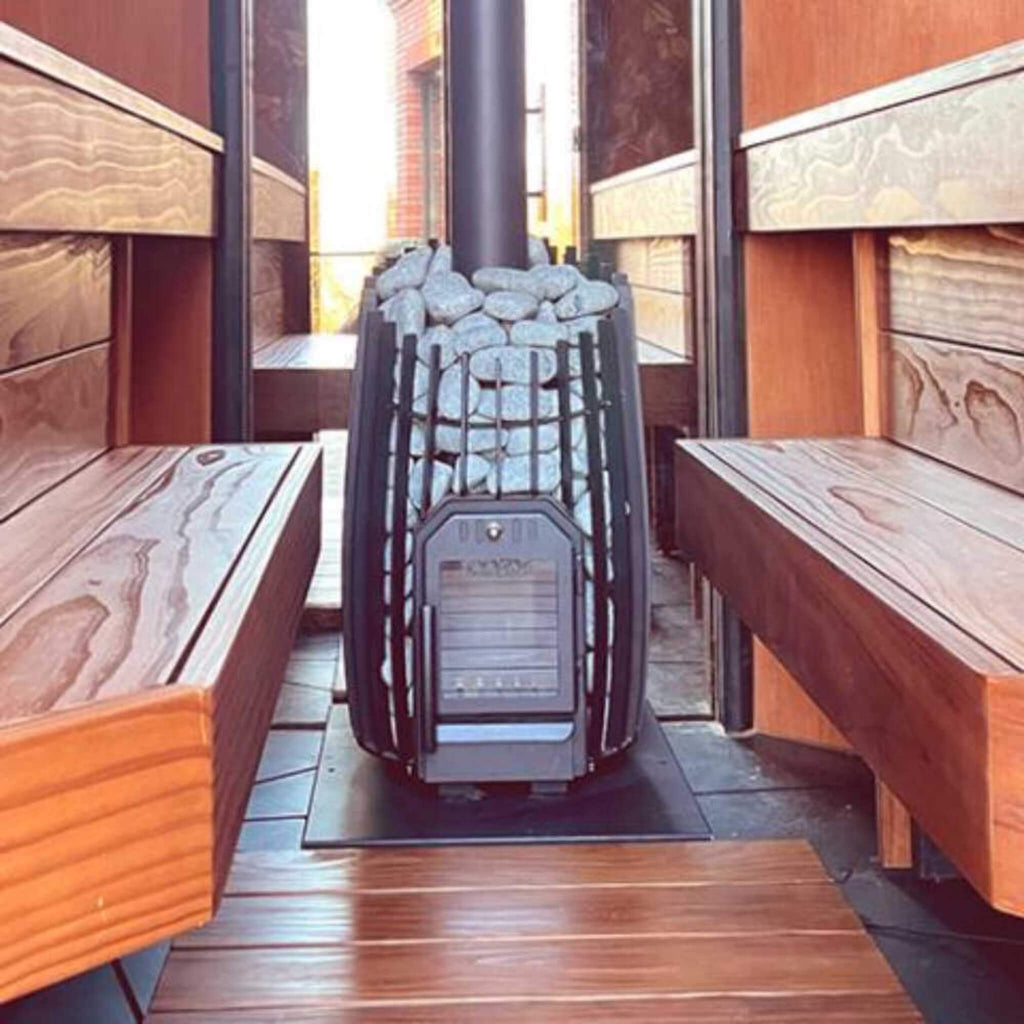 Cozy Heat SW Cylindrical Shape Sauna Stove With Sauna Stones [COZY SW] (SAK48563) – SAKSBY WHOLESALE, view 4