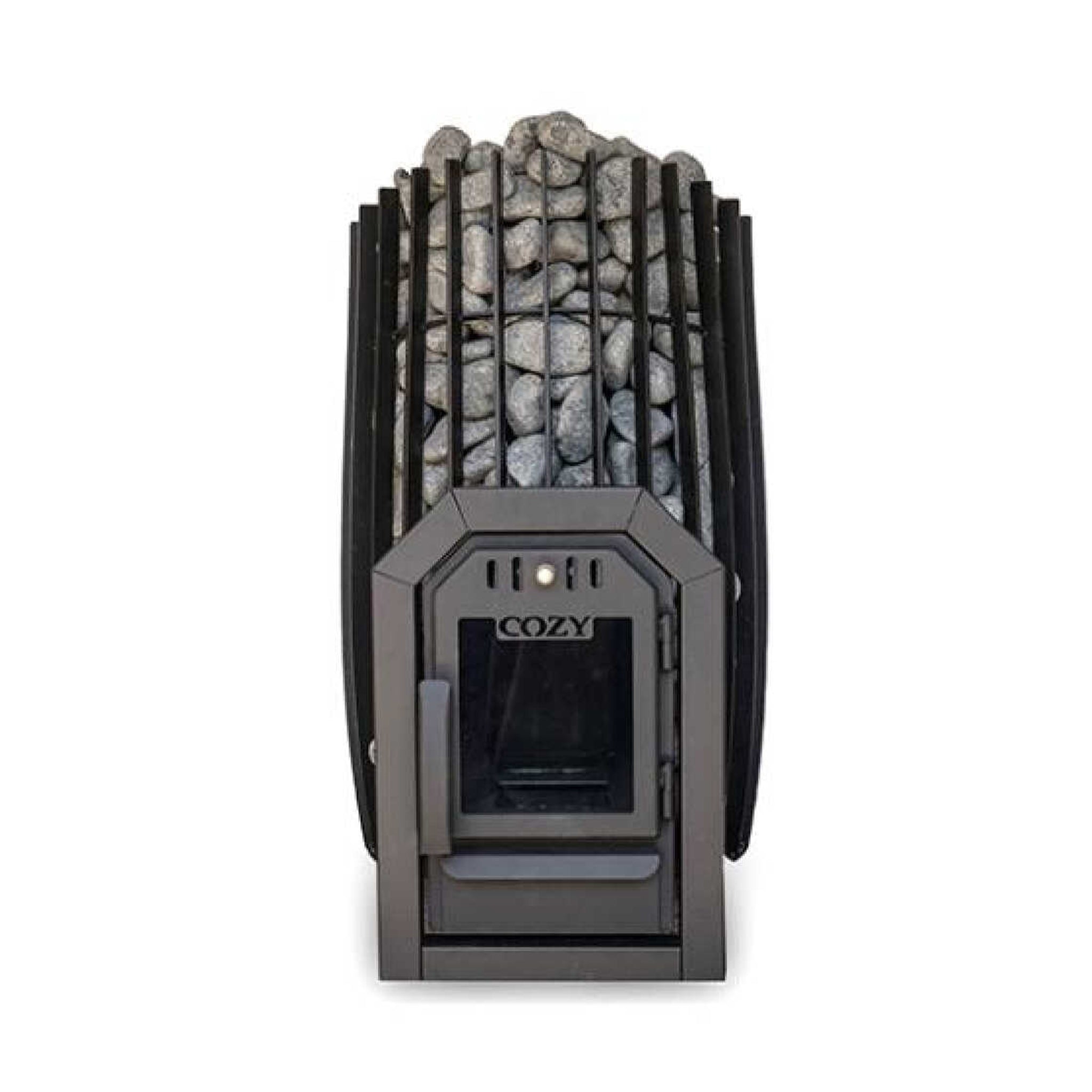 Cozy Heat SW Thru-Wall Wood Burning Sauna Stove With Sauna Stones [COZY SW-TW] (SAK69342) – SAKSBY WHOLESALE, view 4