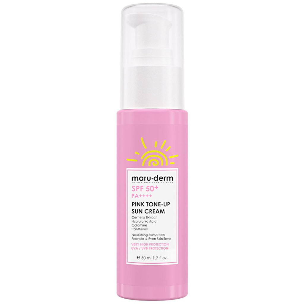 Maruderm SPF+50 Tone-Up Sunscreen 50ml - Korean Skincare, Non-Greasy, UV Protection