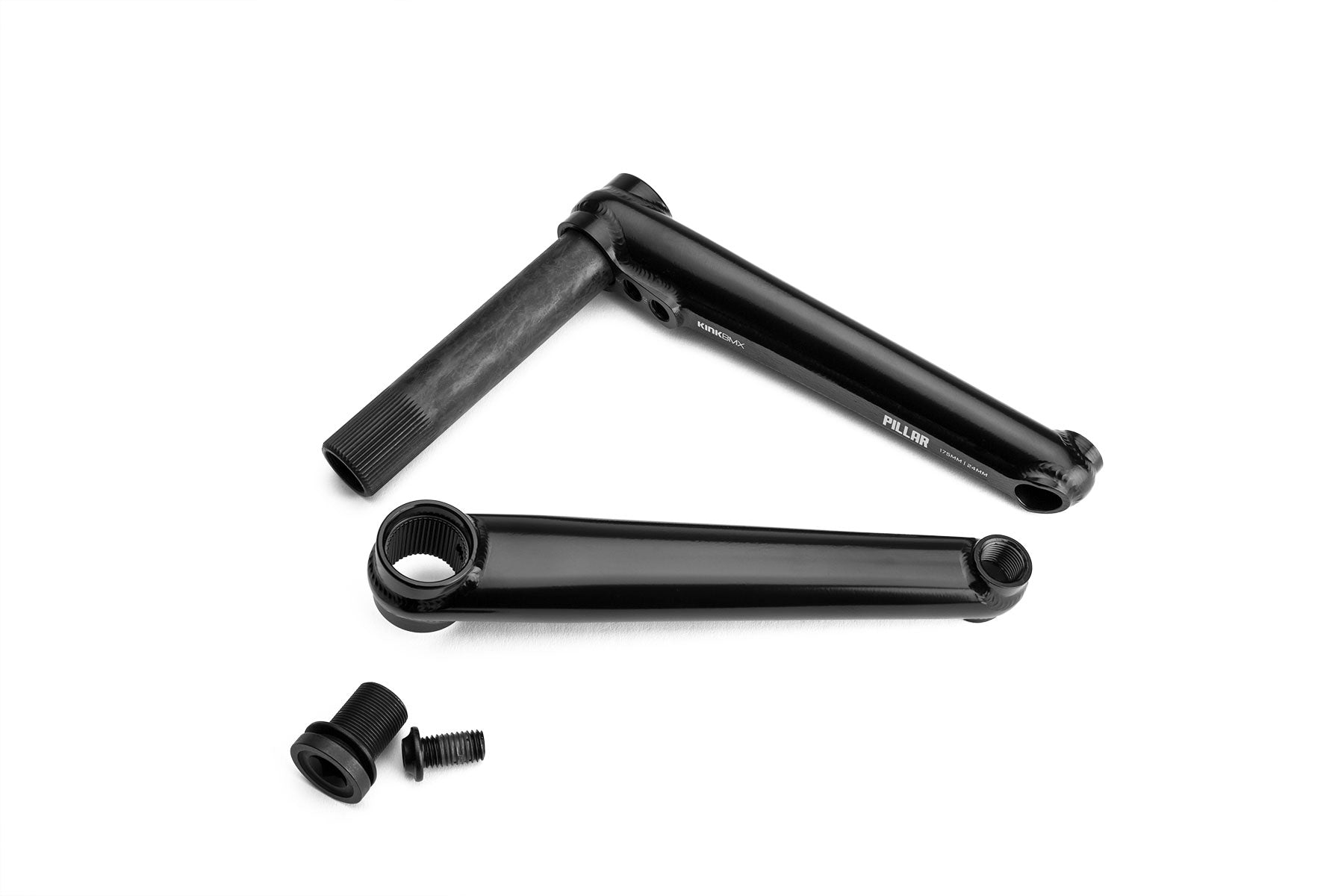 Kink BMX Pillar 24 Cranks 170mm - Black