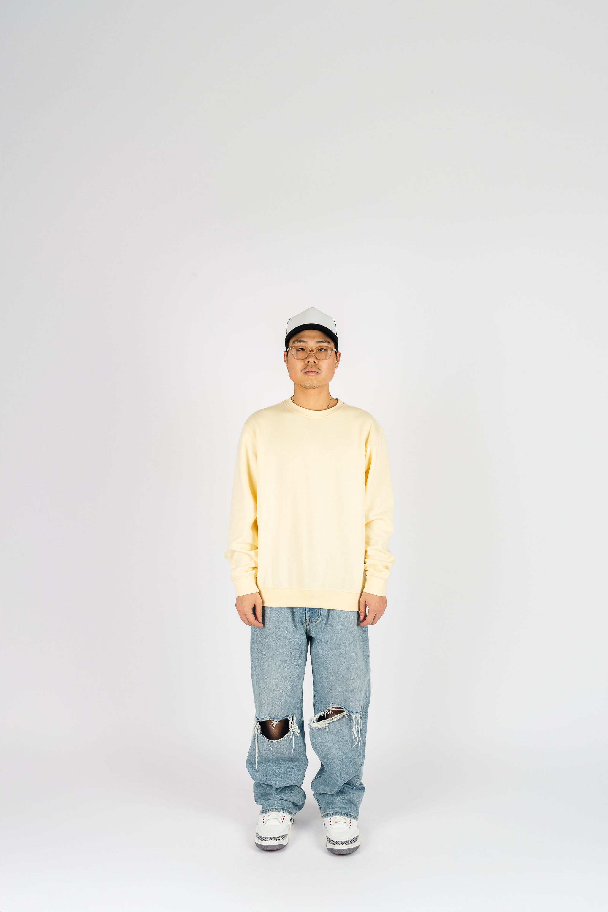Superline Fleece Crewneck — detail close-up