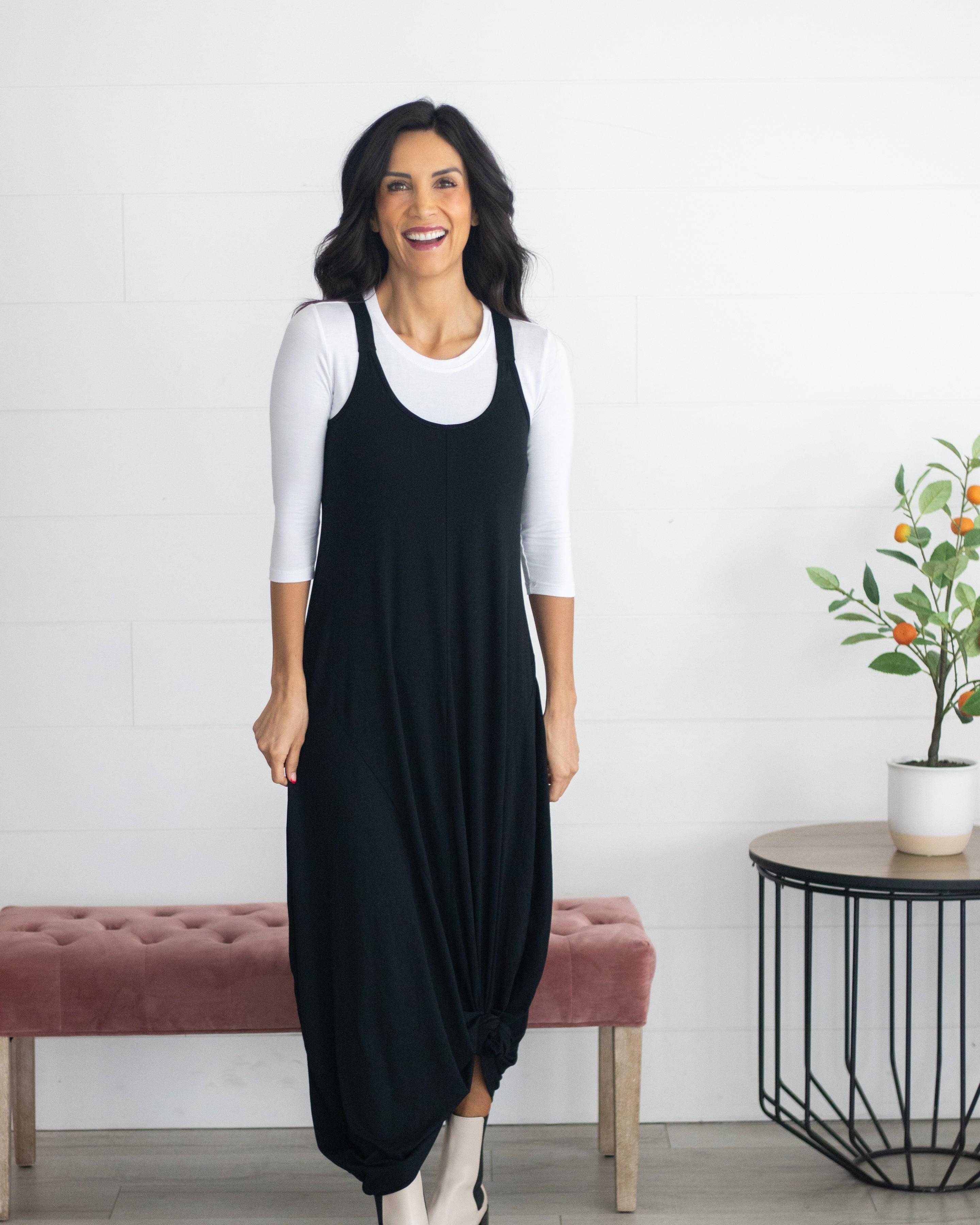 HALFTEE Layering Fashions Crew Neck 3/4 Sleeve Halftee — lifestyle worn / used context