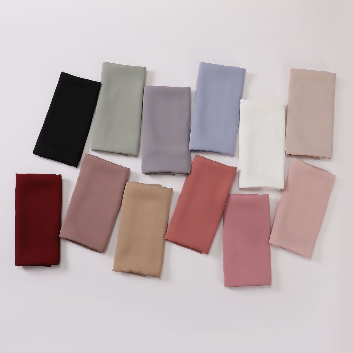 Mariam's Collection Crinkle-Resistant Long Hijab Silk-Like Hijab (MH154) — main product shot