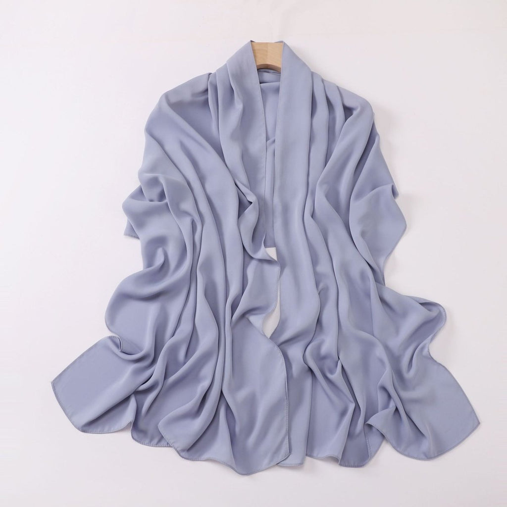 Mariam's Collection Crinkle-Resistant Long Hijab Silk-Like Hijab (MH154) — product category context