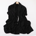 Mariam's Collection Crinkle-Resistant Long Hijab Silk-Like Hijab (MH154) — construction detail
