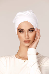 Criss Cross Undercap - White Veiled Collection 