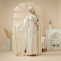 Luxury Hand-Embellished Cape  Abaya (MA144)