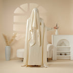Luxury Hand-Embellished Cape  Abaya (MA144)