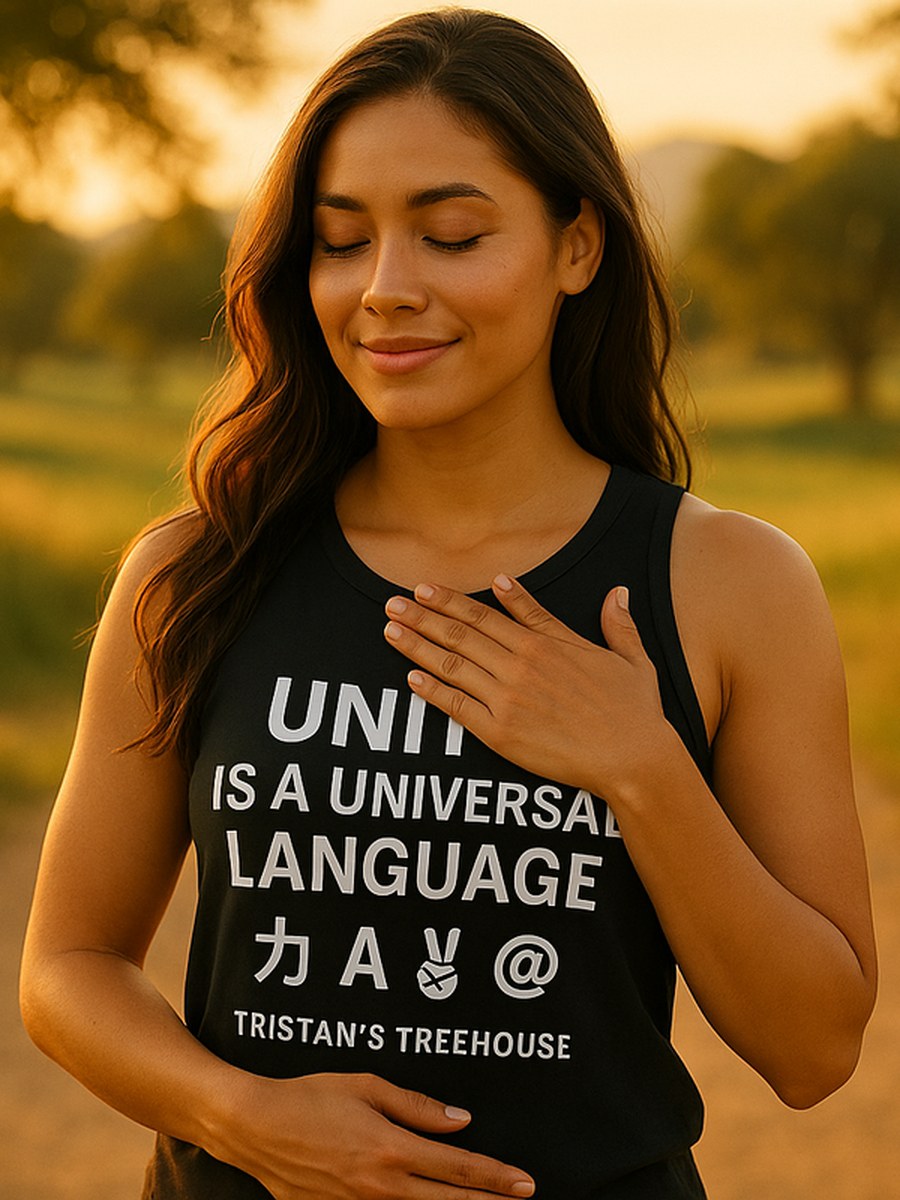 Tristan's Treehouse — Unity Is A Universal Language (portrait)